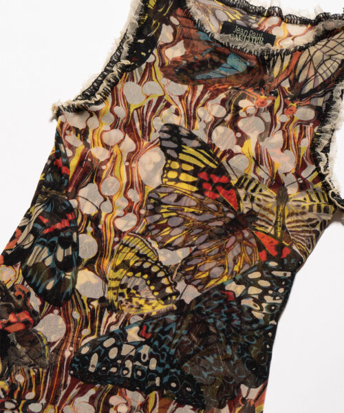 Alternative view of vintage-jpg-butterfly-mesh-tank