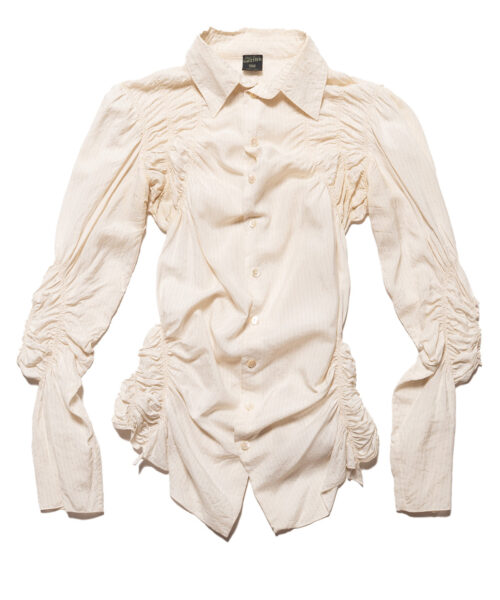 Jean Paul Gaultier Pinstripe Dress Button Down