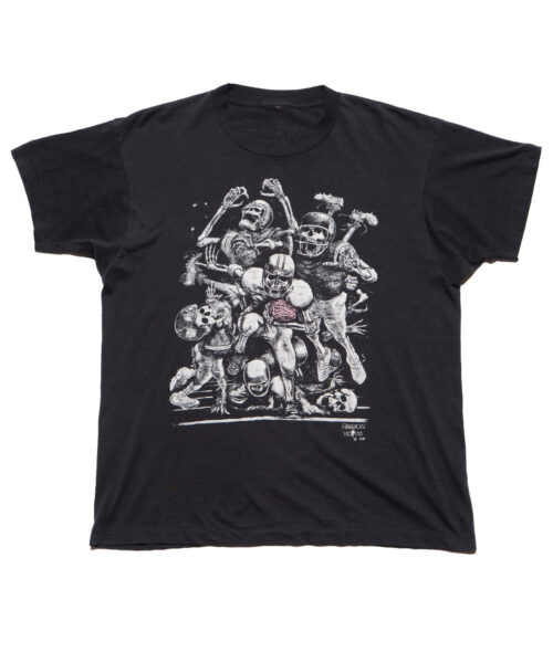 vintage-fashion-victim-skeleton-football-tee