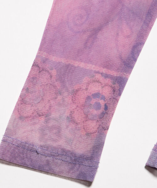 Alternative view of Vintage Wet Seal Butterfly Mesh Top