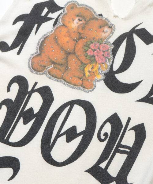 Alternative view of vintage-unif-fuck-you-bears-sleeveless-tee