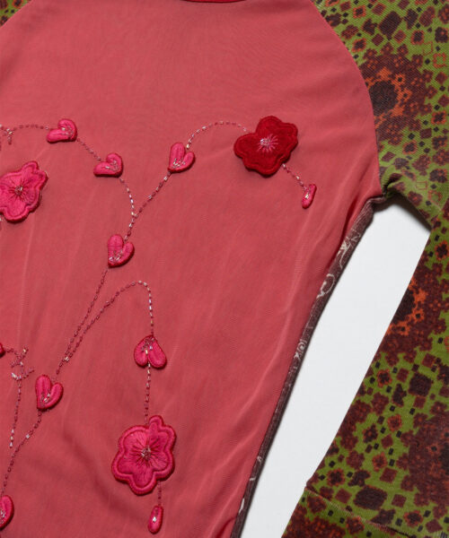 Alternative view of vintage-kizungu-zungu-flower-long-sleeve-top