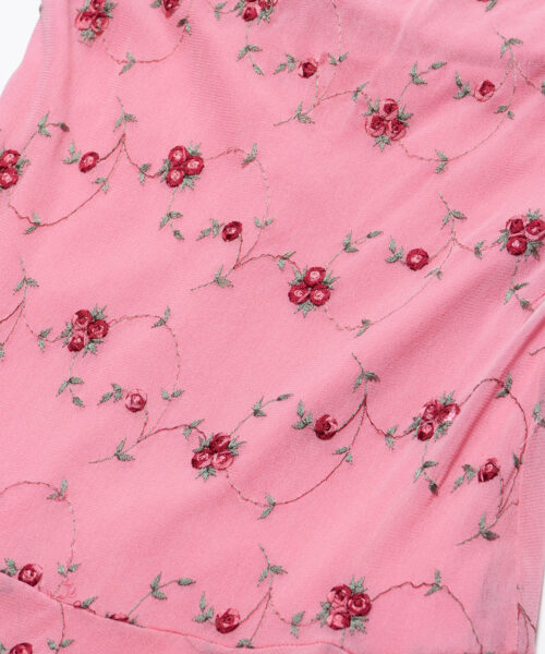 Alternative view of Vintage Pink Floral Dress