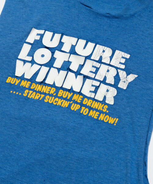 Alternative view of Vintage Future Lottery Winner Sleeveless Tee