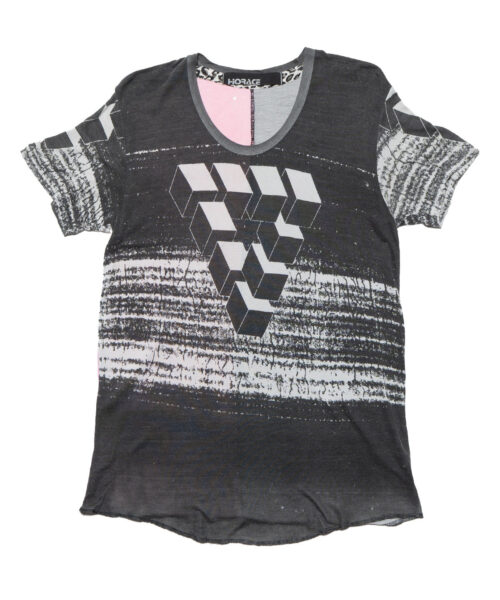 Vintage Horace 3D Cube Tee