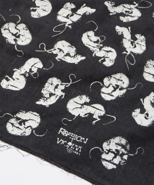 Alternative view of vintage-fashion-victim-rat-bandana