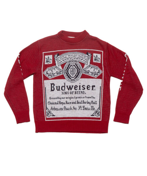Vintage Budweiser Knit Sweater