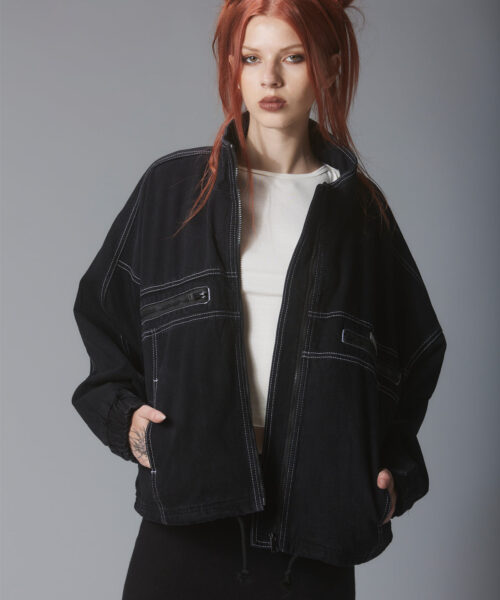 Alternative view of code-jacket-denim