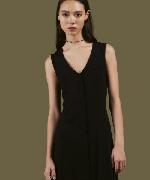 Alternative view of linum-dress