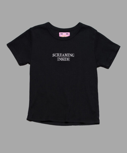 Screaming Inside Baby Tee
