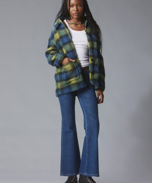 Alternative view of vague-jacket-green