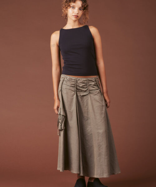 Alternative view of chute-skirt