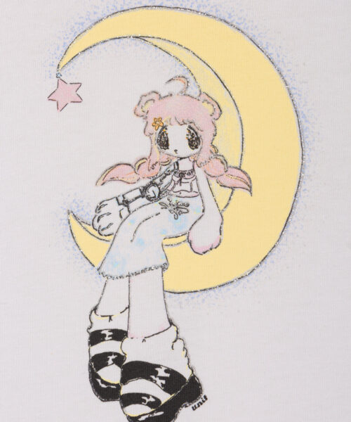 Alternative view of mayus-lullaby-baby-tee