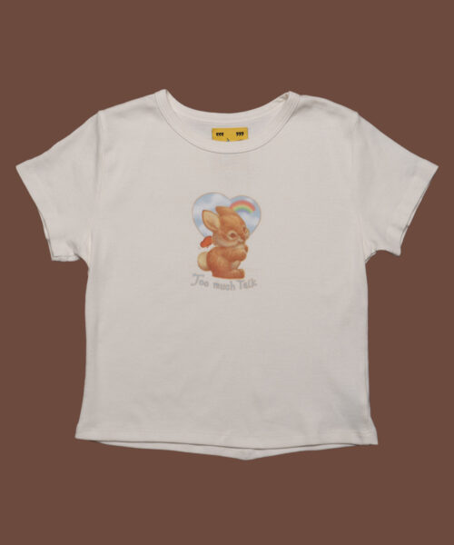 Too Much Talk Baby Tee